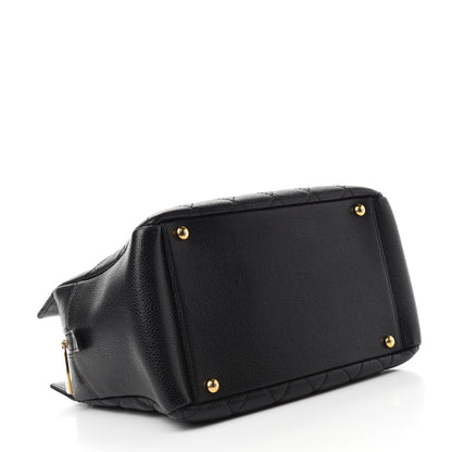 Chanel Caviar Quilted Petit Timeless Tote PTT Black 4 of 10