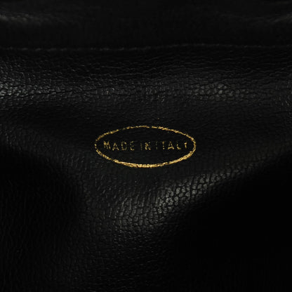 Chanel Lambskin CC Drawstring Bag Black 8 of 9