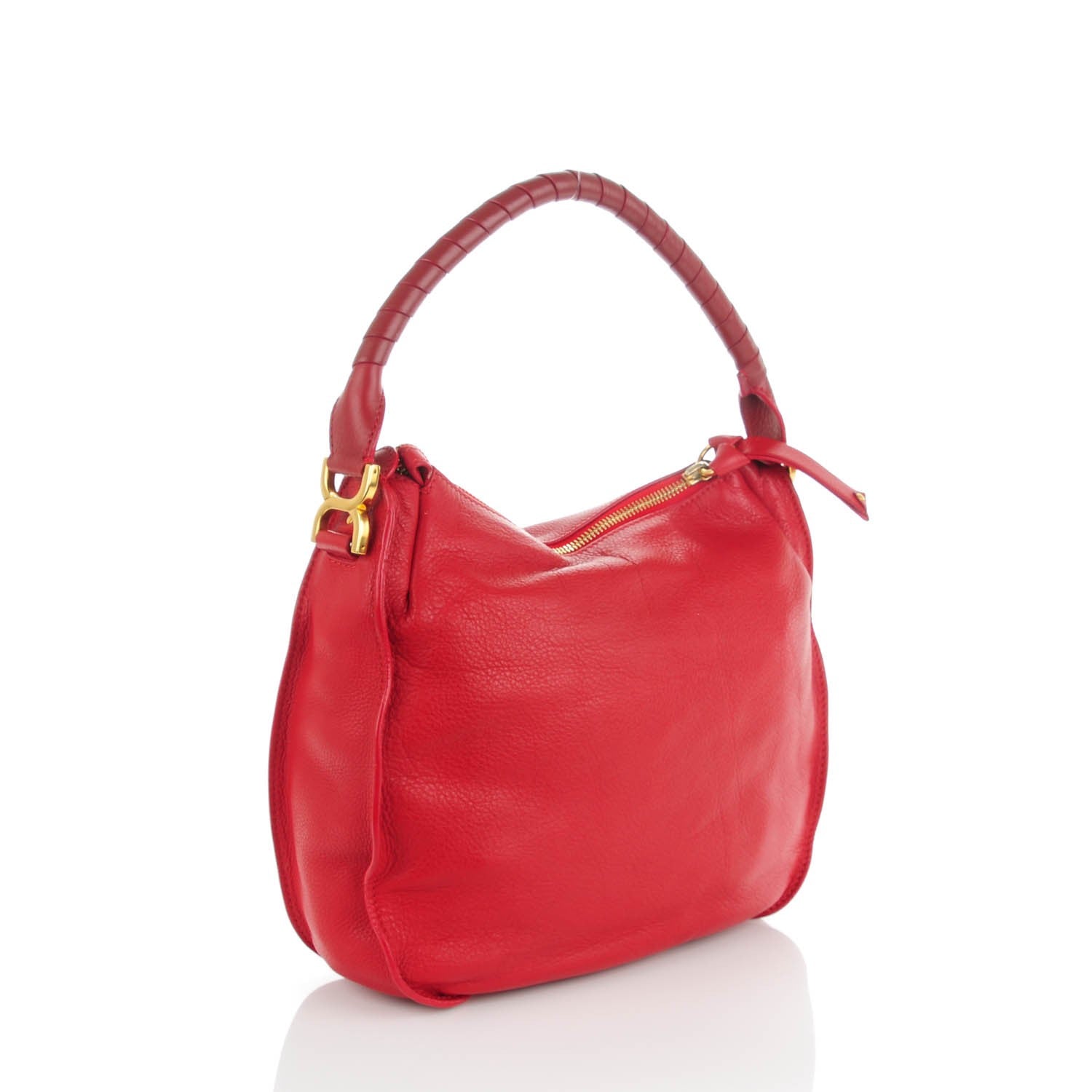 Chloe Calfskin Medium Marcie Hobo Acerola 3 of 7