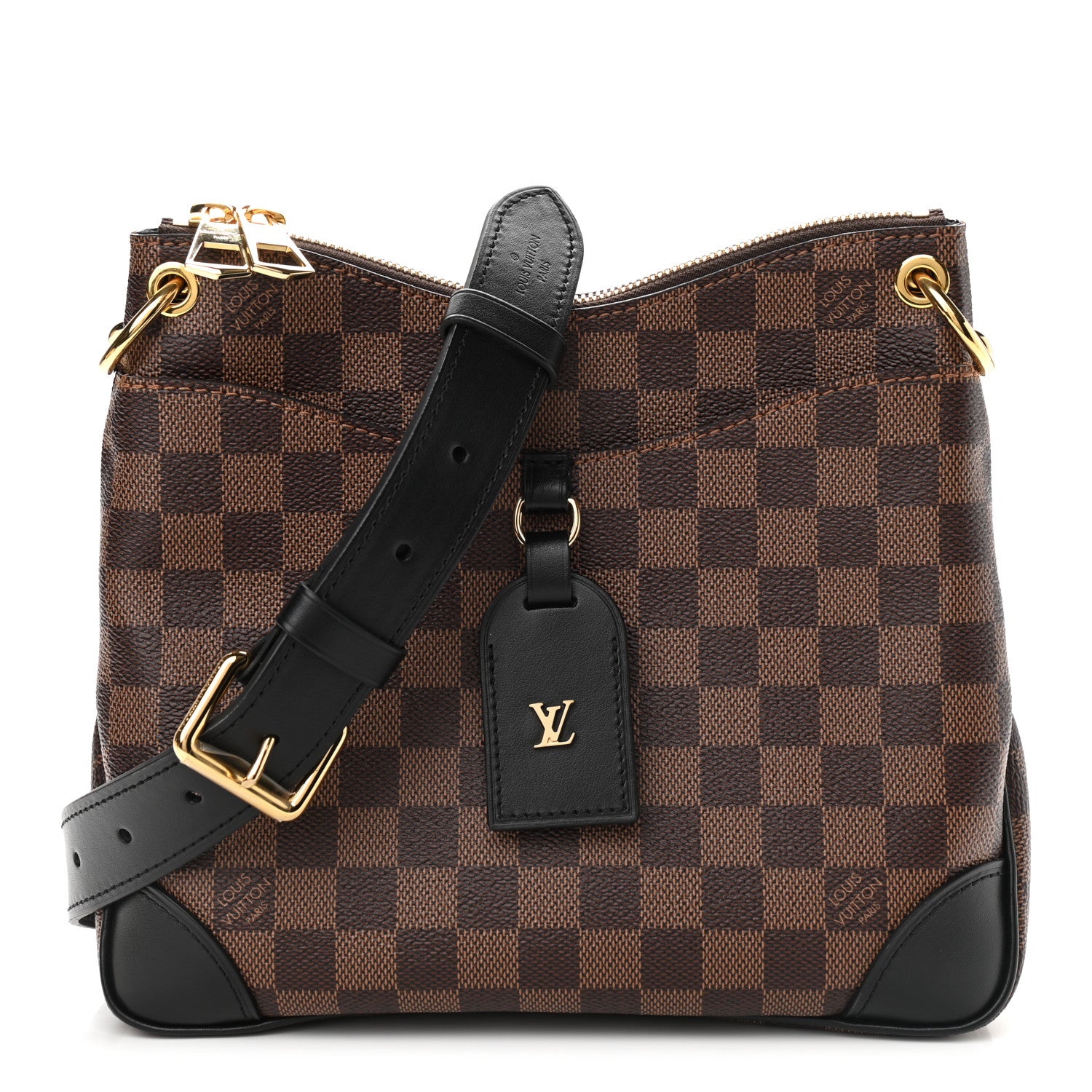 Louis Vuitton Damier Ebene Odeon PM Black 1 of 7