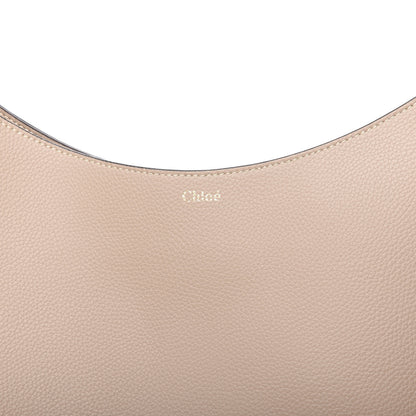 Chloe Small Grain Smooth Calfskin Large Darryl Hobo Motty Grey 8 of 8
