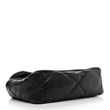 Chanel Lambskin Quilted Medium Chanel 19 Flap Black 4 of 9