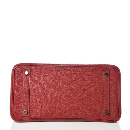 Hermes Togo Birkin 30 Rouge Garance 5 of 36