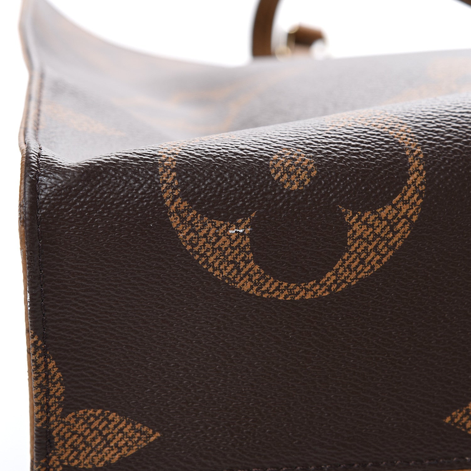 Louis Vuitton Reverse Monogram Giant Onthego GM 12 of 15
