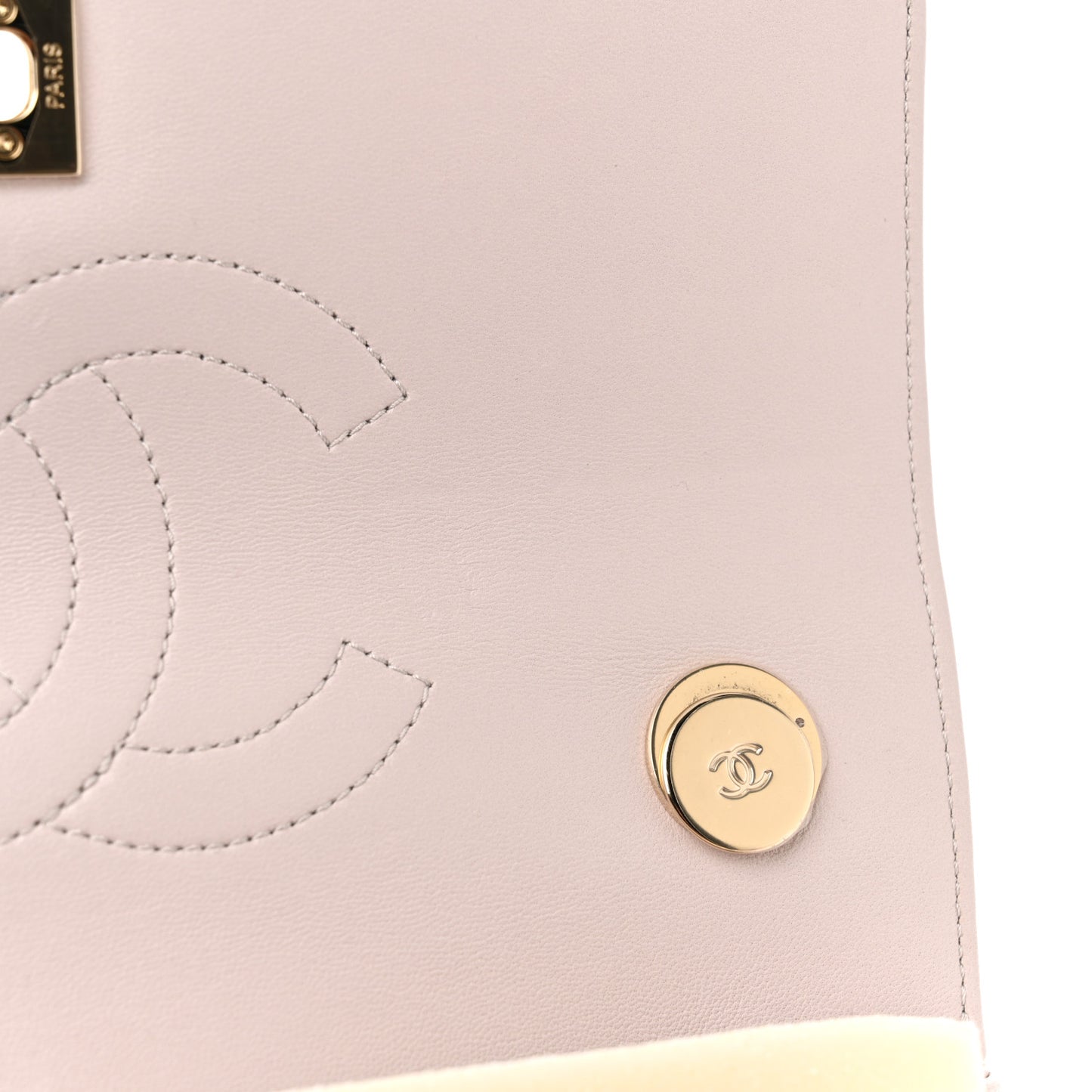 Lambskin Quilted Small Trendy CC Flap Dual Handle Bag Light Pink