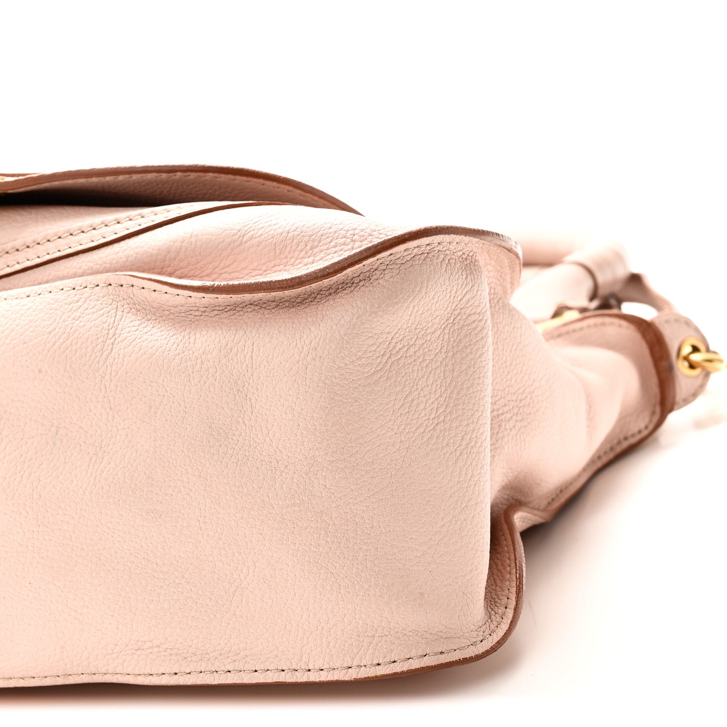 Calfskin Medium Marcie Satchel Blush Nude