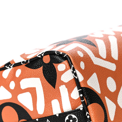 Louis Vuitton Monogram Giant Crafty Speedy Bandouliere 25 Creme Caramel 12 of 13