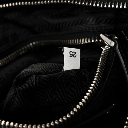 Prada Vernice Sfumata Shoulder Bag Black Nudo 7 of 10