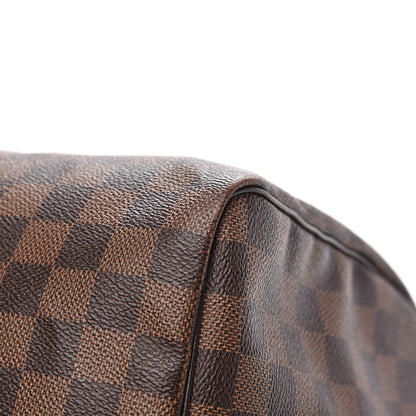 Louis Vuitton Damier Ebene Speedy Bandouliere 35 10 of 17