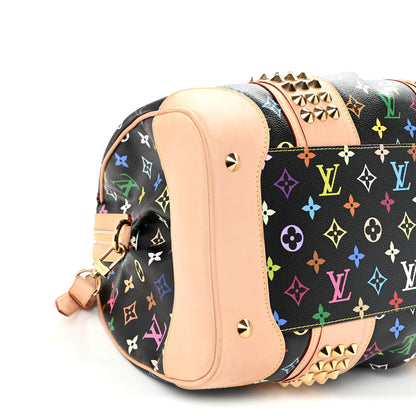 Louis Vuitton Monogram Multicolor Courtney GM Black 8 of 9