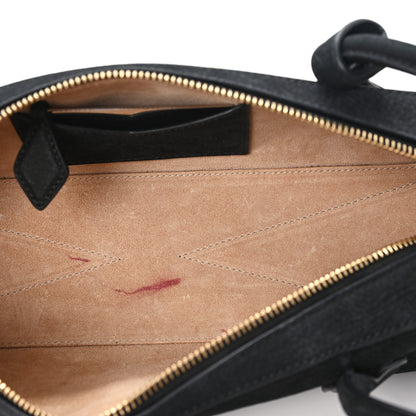 Alaia Nubuck Medium Le Teckel Bag Black Anthracite 6 of 10