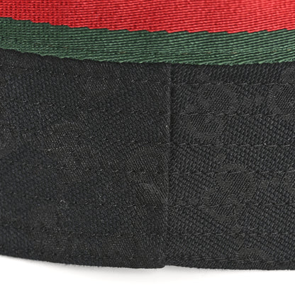 Gucci Monogram Web Bucket Hat M Black 9 of 11