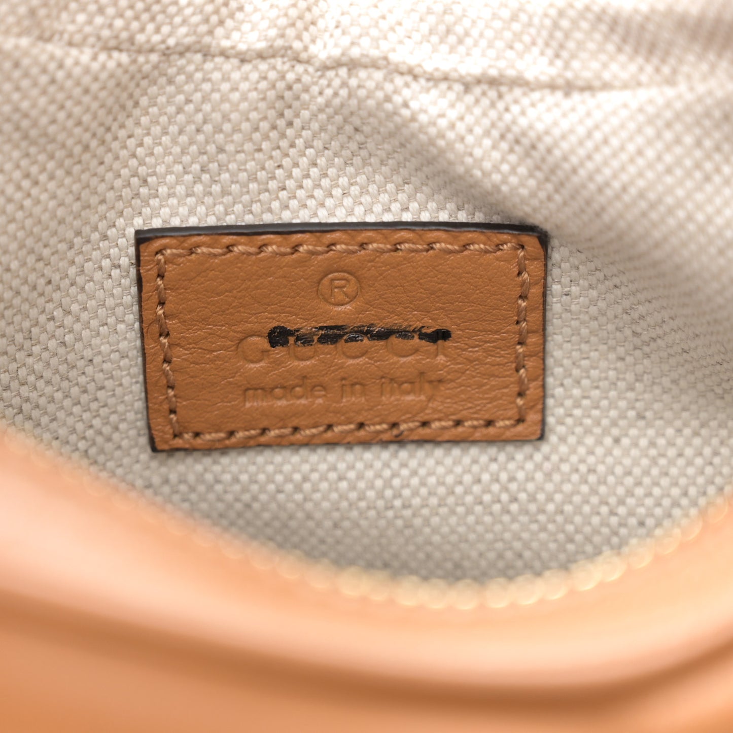 Aria Calfskin Web Small Attache Shoulder Bag Orange