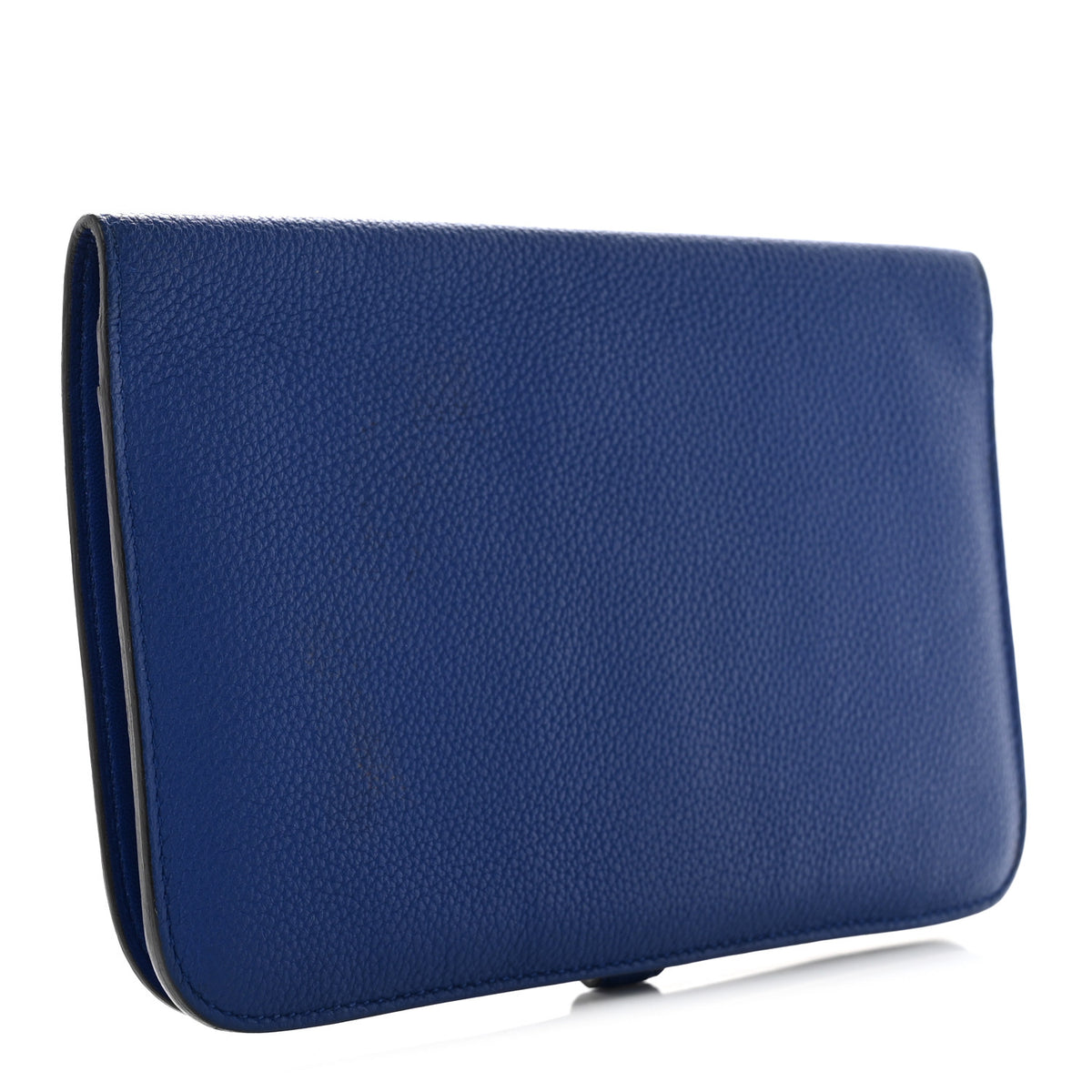 Hermes Togo Dogon Duo Wallet Bleu Electrique 3 of 7