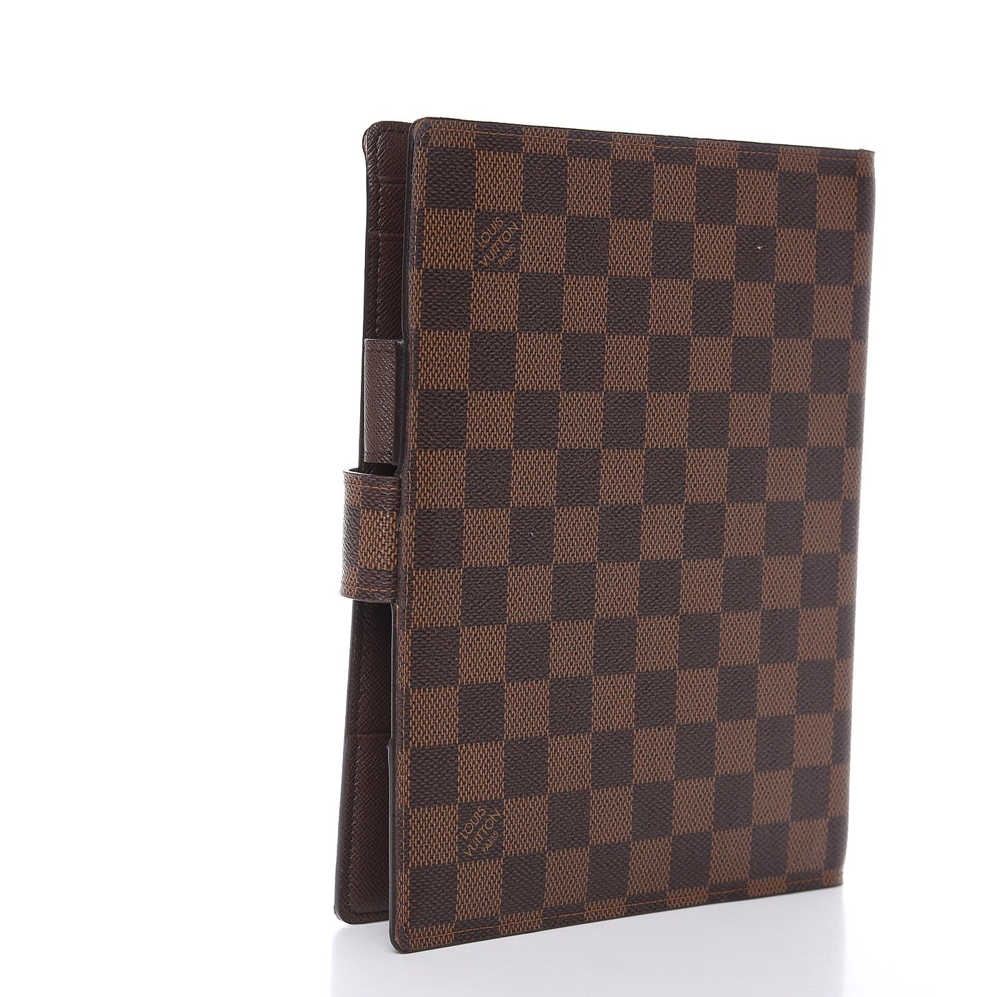 Damier Ebene Large Ring Agenda Cover