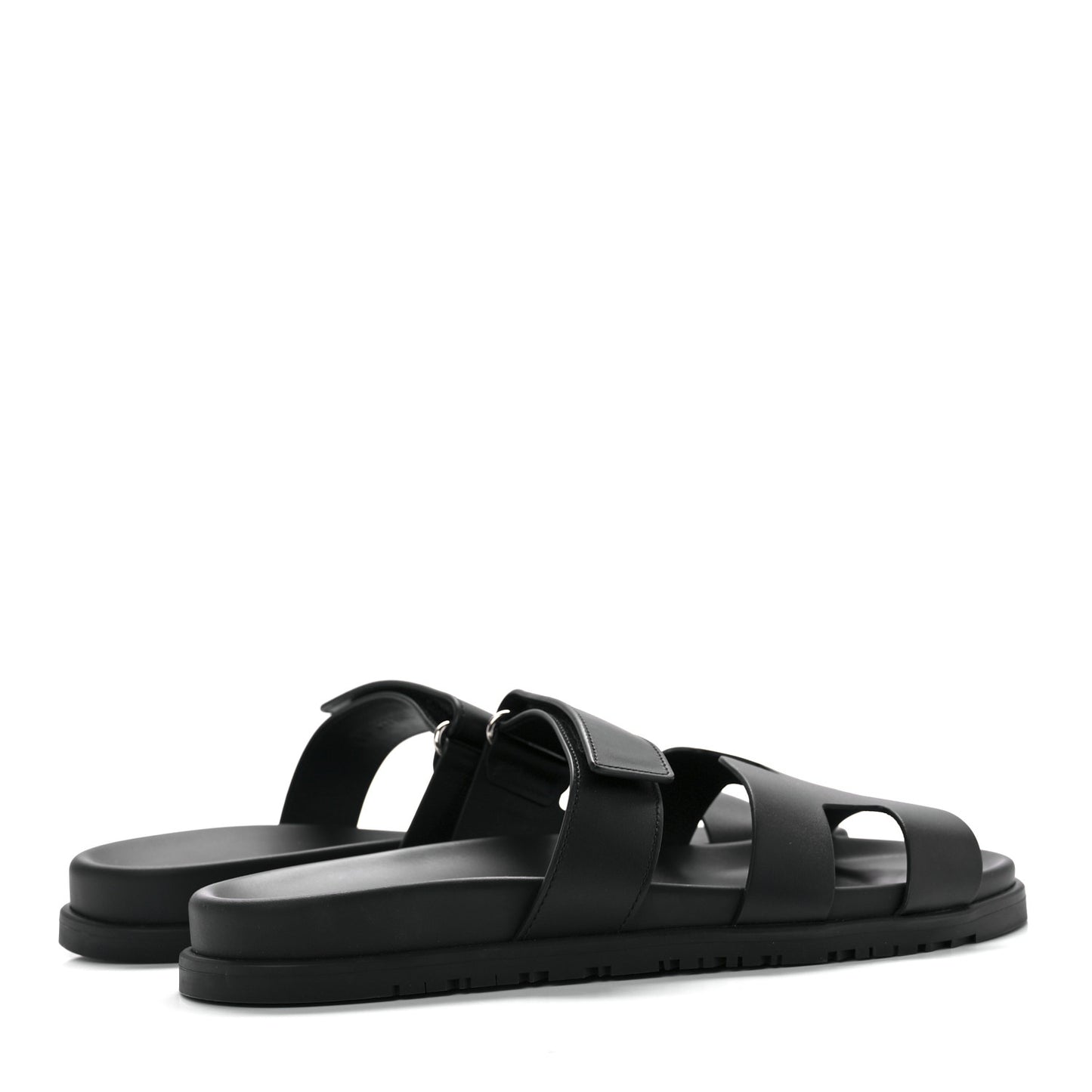 Calfskin Womens Chypre Sandals 42 Black