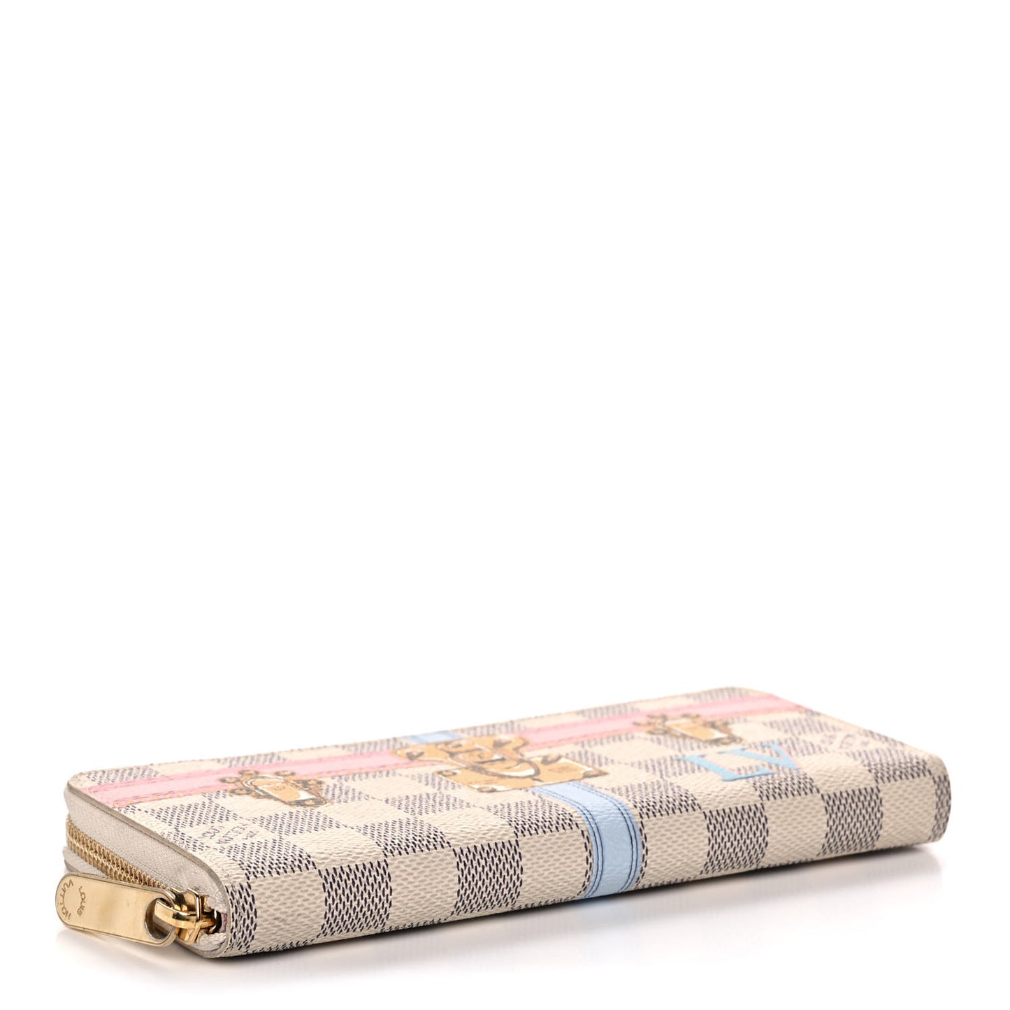 Damier Azur Summer Trunks Clemence Wallet