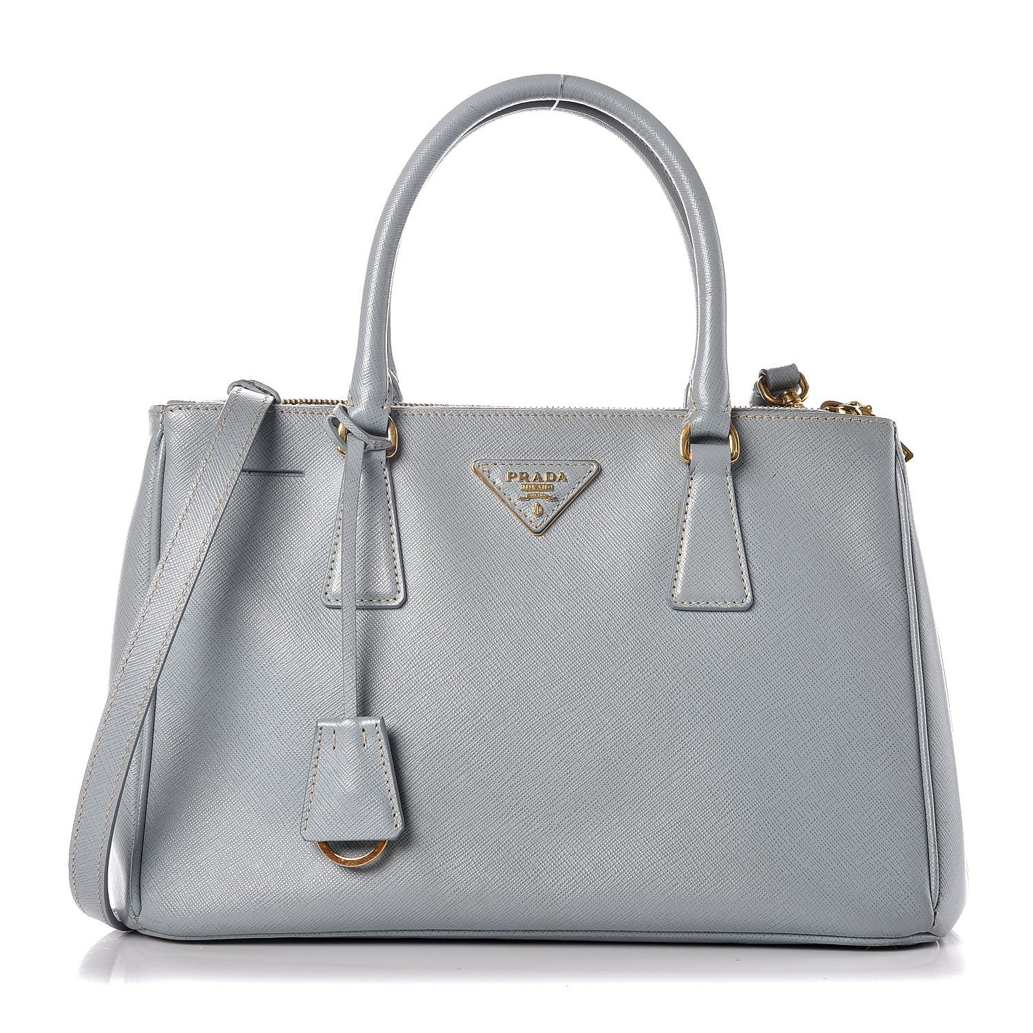 Prada Saffiano Medium Galleria Double Zip Tote Astrale 1 of 13