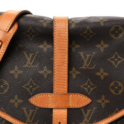 Louis Vuitton Monogram Saumur 30 9 of 12