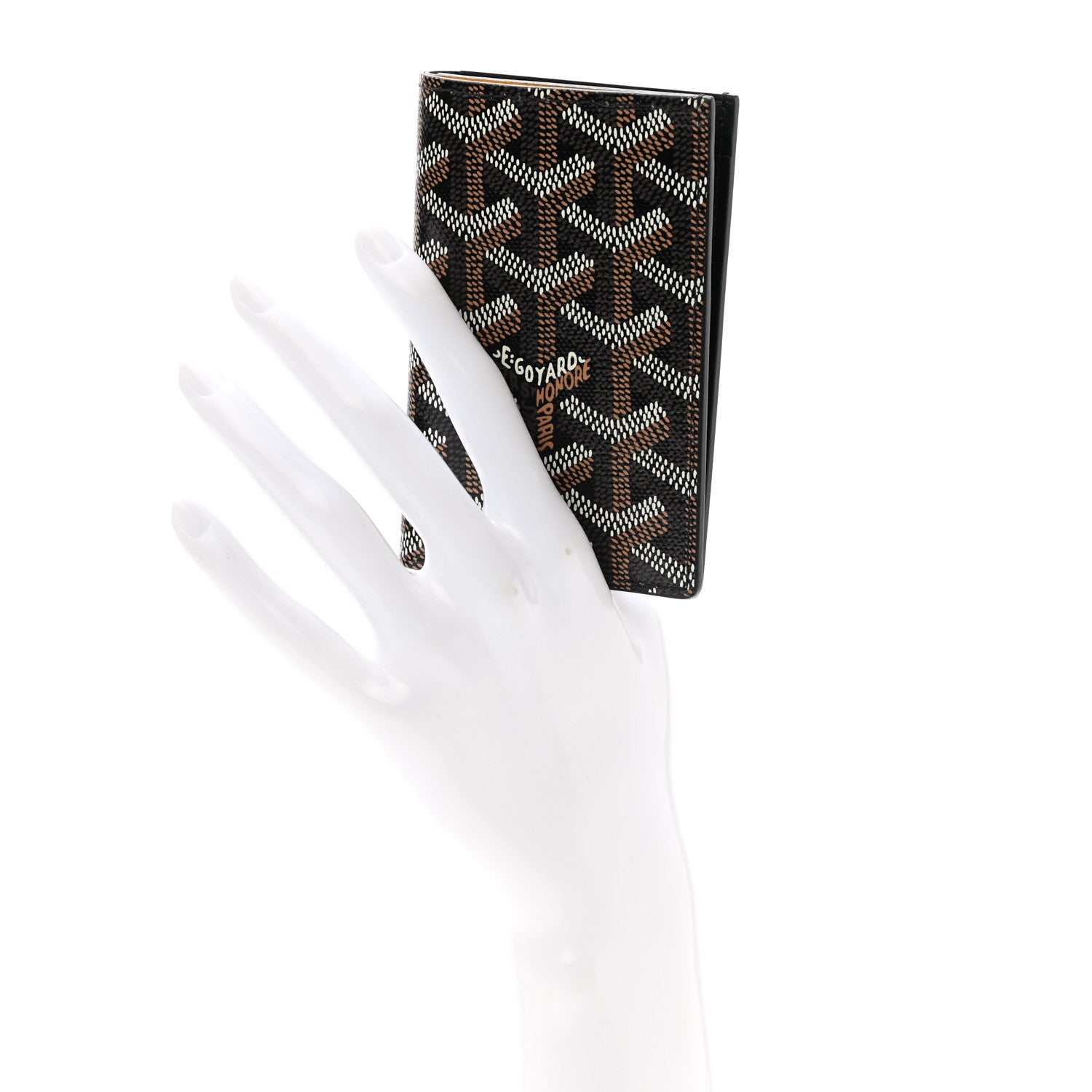 Goyard Goyardine Saint Pierre Card Holder Black 2 of 6
