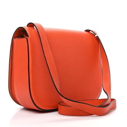 Mulberry Classic Grain Small Selwood Bright Orange 3 of 8
