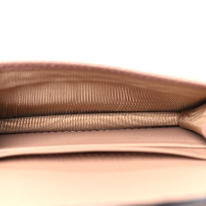 Christian Dior Grained Calfskin Saddle Card Holder Blush 5 of 10
