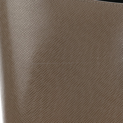 Saint Laurent Grained Calfskin Large Shopping Tote Warm Taupe Black 12 of 12