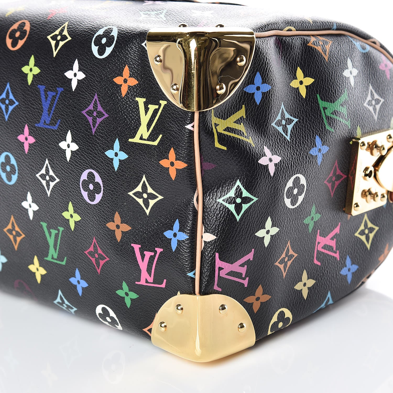 Louis Vuitton Monogram Multicolor Speedy 30 Black 9 of 9