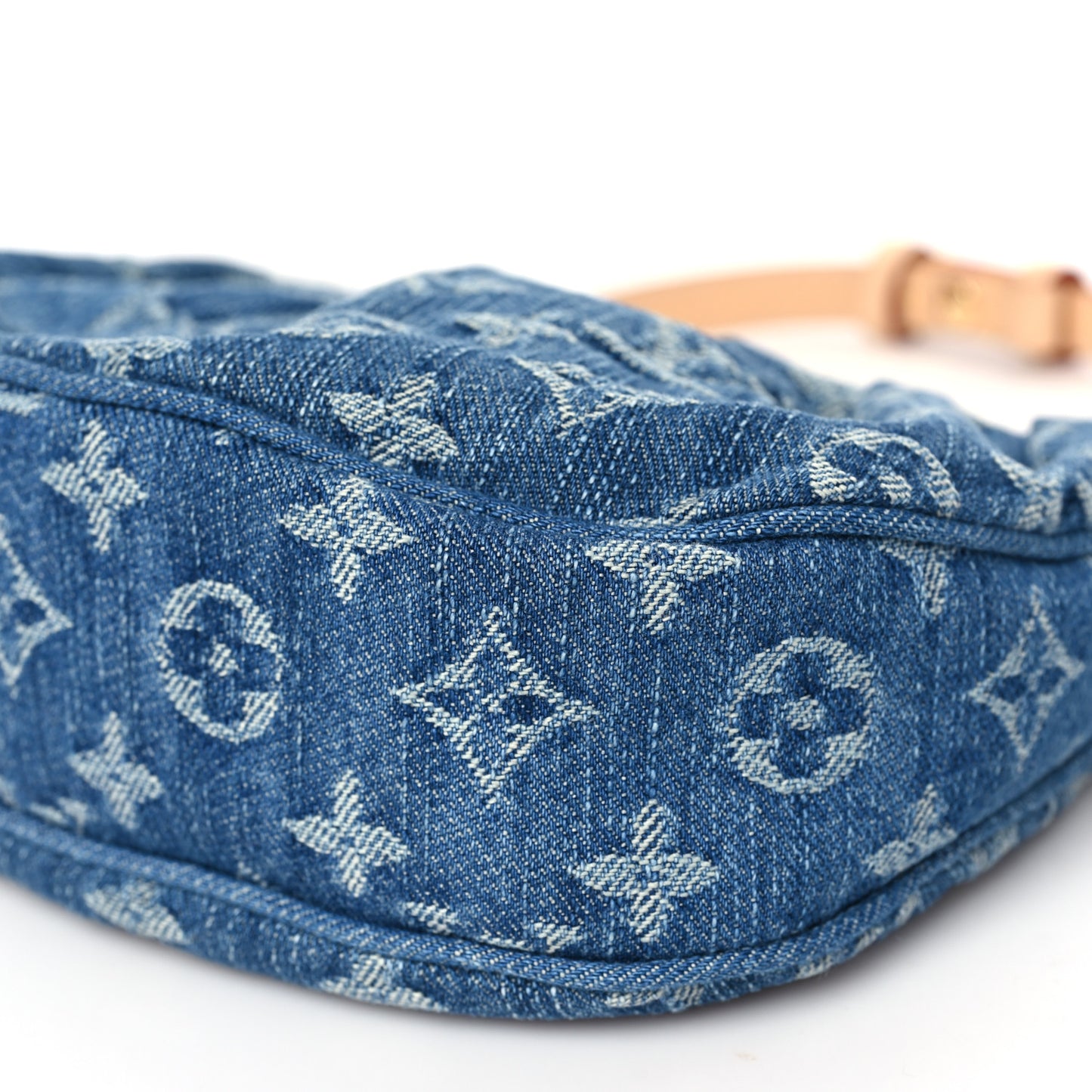 Monogram Denim Pochette Valley Blue