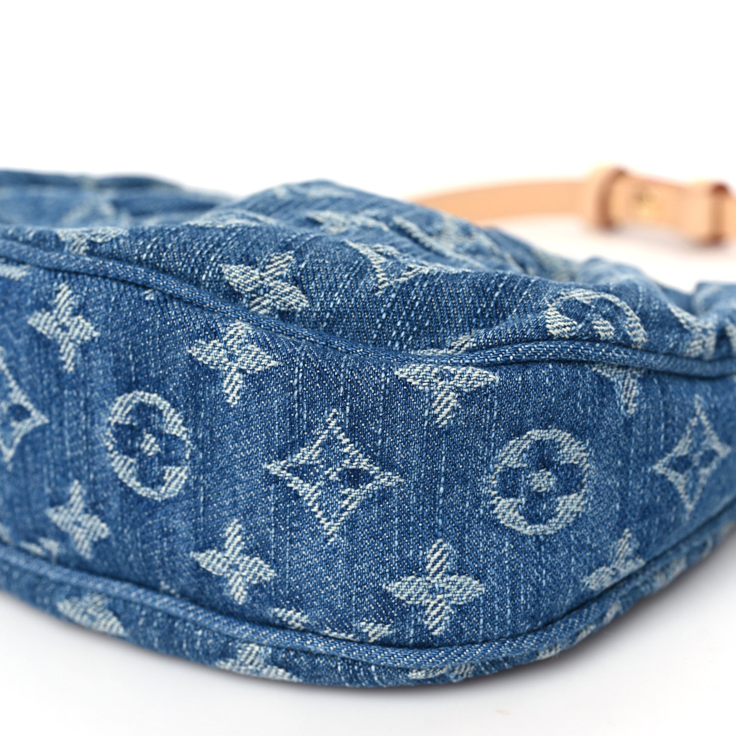 Louis Vuitton Monogram Denim Pochette Valley Blue 9 of 10