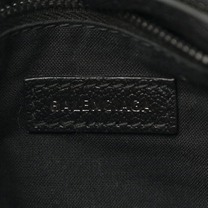 Balenciaga Shiny Goatskin Matte Black Metallic Edge Hardware Mini City Black 7 of 12