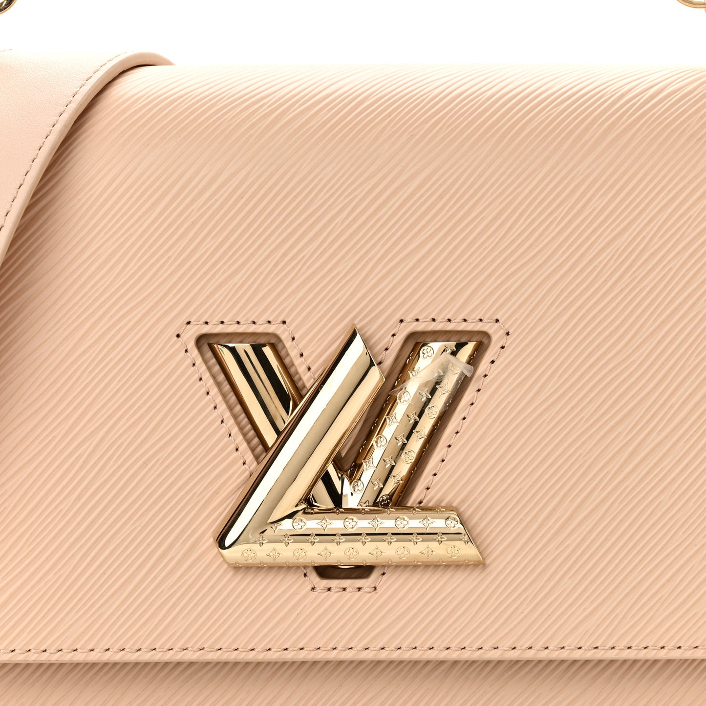 Epi Twist Top Handle Shoulder Bag MM Macchiato
