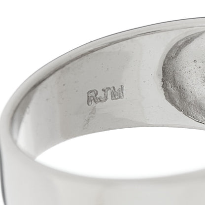 Parker & West by FASHIONPHILE 14K White Gold Diamond 1.71ctw Five Row Round Princess Cut Band Ring 54 7 7 of 9