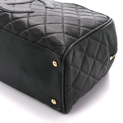 Chanel Caviar Quilted Large Bowler Black 10 of 14