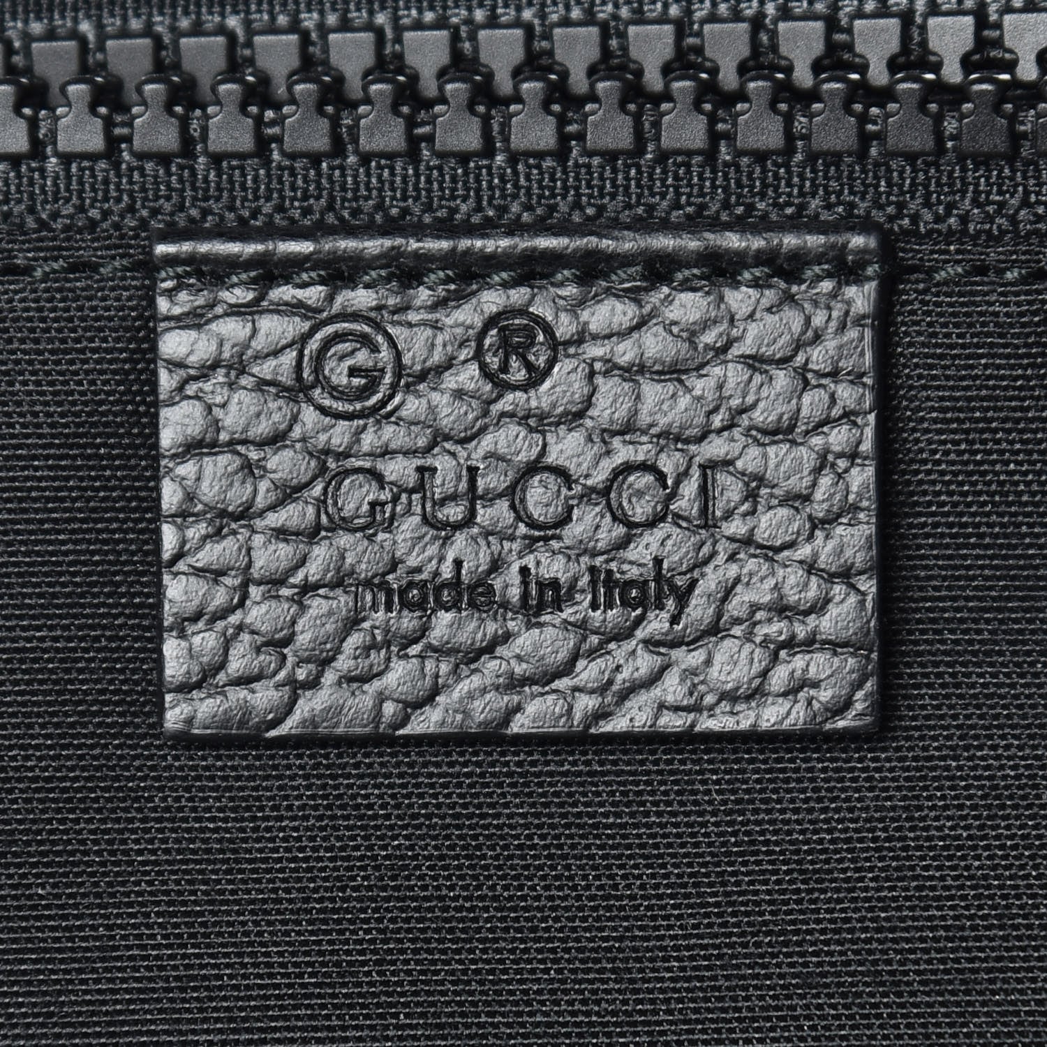 Gucci Nylon Monogram Slim Backpack Black 6 of 9