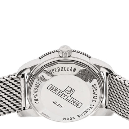 Breitling Stainless Steel 42mm Superocean Heritage II B20 Automatic Watch Blue AB2010161C1A1 4 of 5