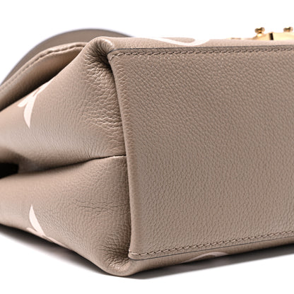 Louis Vuitton Empreinte Monogram Giant Madeleine MM Dove Grey Beige 8 of 10