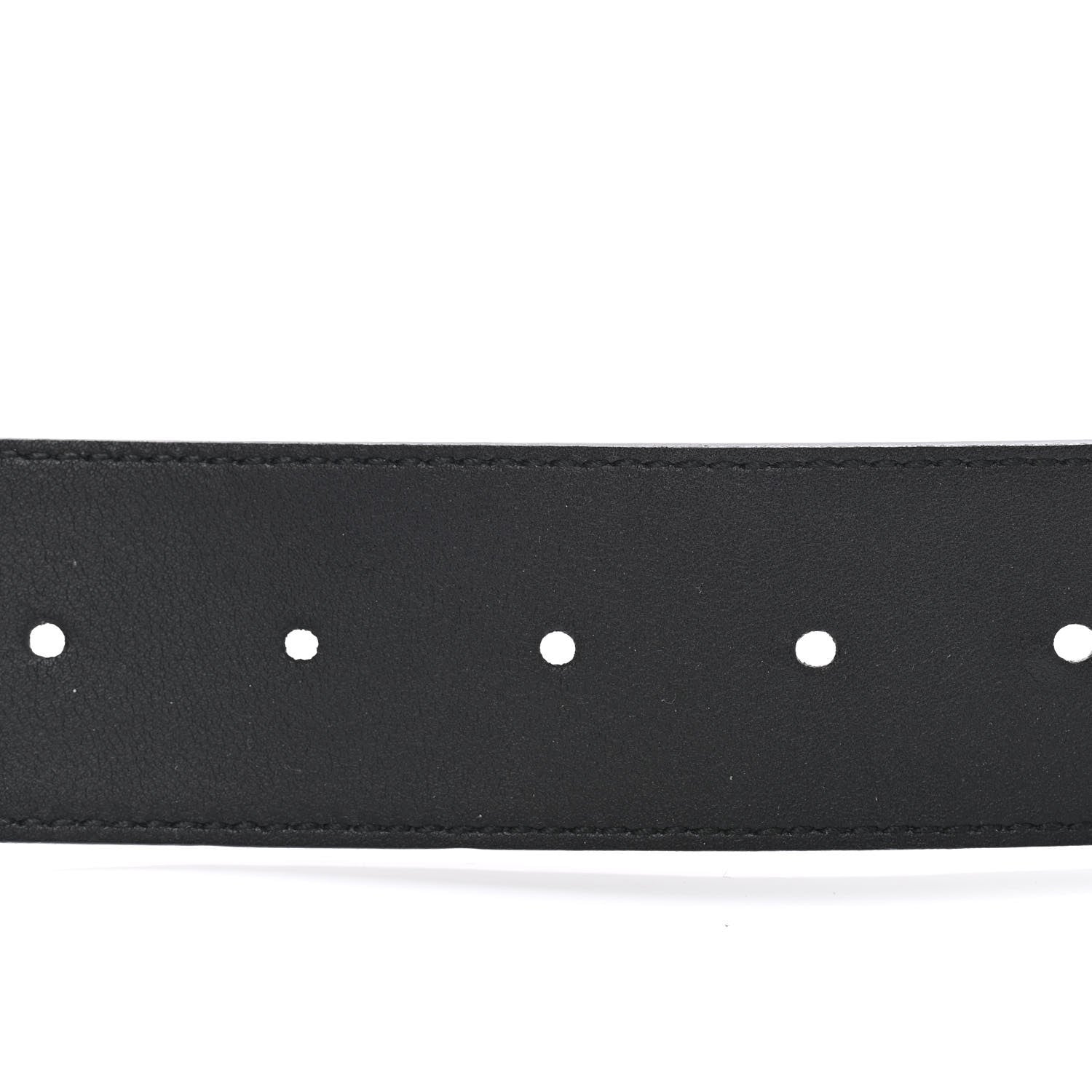 Gucci Calfskin Double G 40mm Belt 75 30 Black 3 of 5