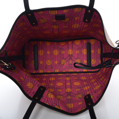 MCM Visetos Medium Project Reversible Shopper Tote Cognac 9 of 22