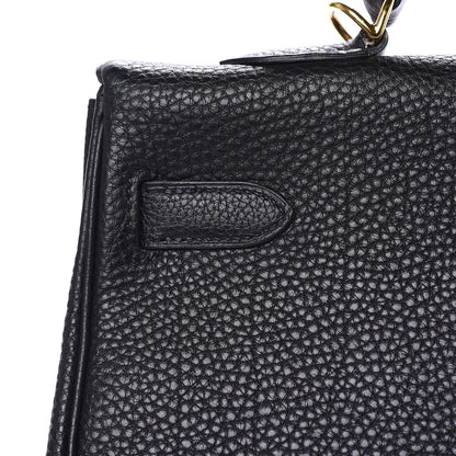 Hermes Togo Kelly Retourne 35 Black 27 of 35