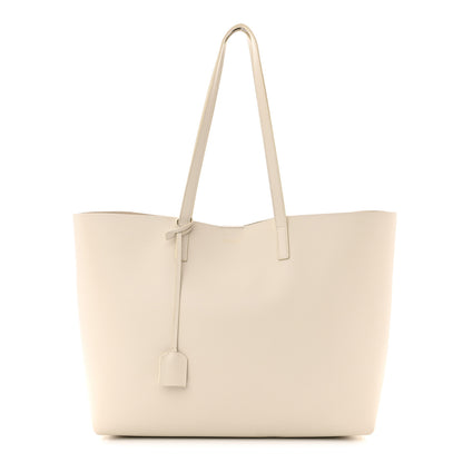 Saint Laurent Calfskin Large Shopping Tote Porcellana 3 of 12