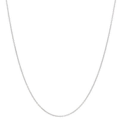 Tiffany Platinum Chain Necklace 16" 1 of 5