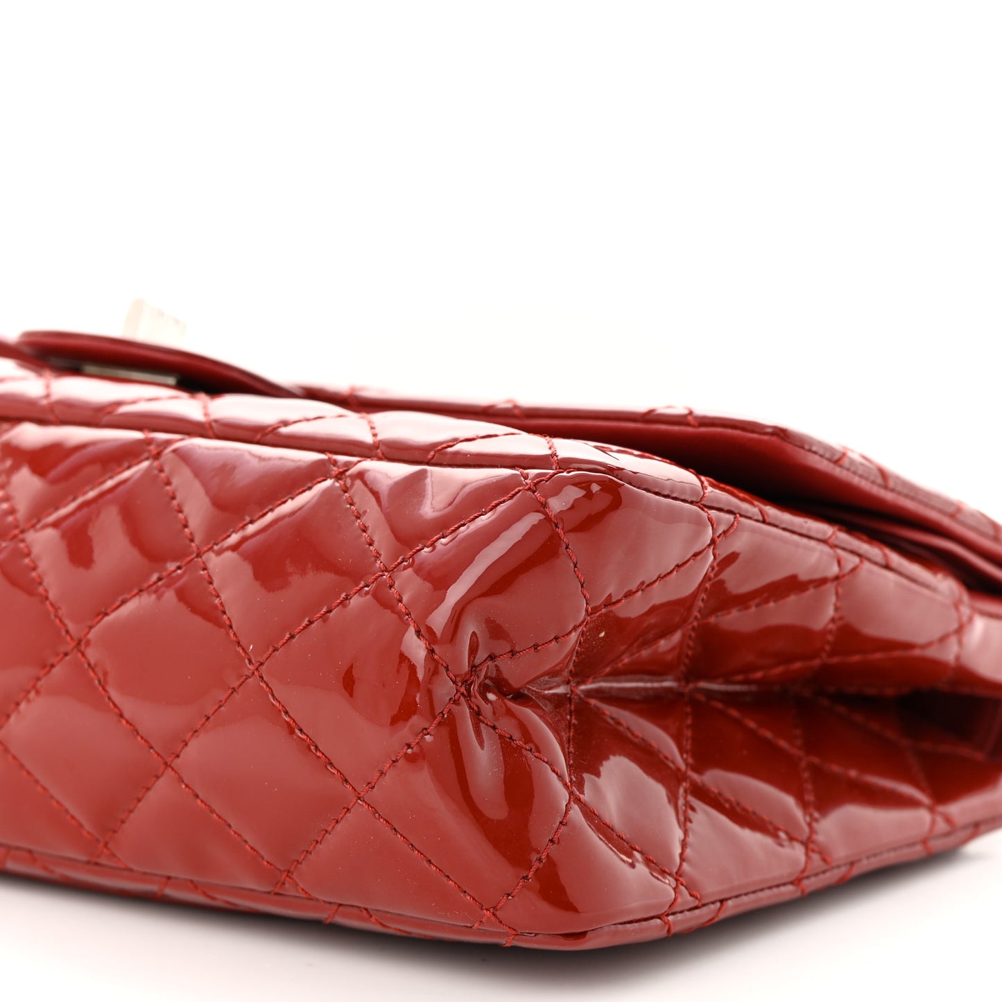 Patent Quilted 2.55 Reissue 226 Flap Red