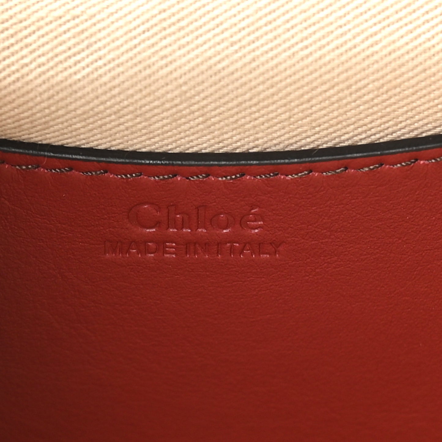 Calfskin Watersnake Embossed Large Tess Bag Red Black