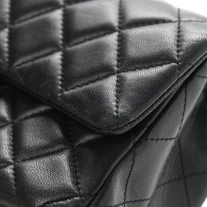 Chanel Lambskin Quilted Mini Rectangular Flap Black 8 of 13