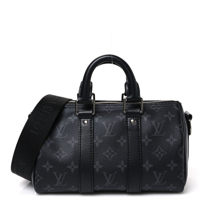Louis Vuitton Reverse Monogram Eclipse Keepall Bandouliere 25 1 of 9