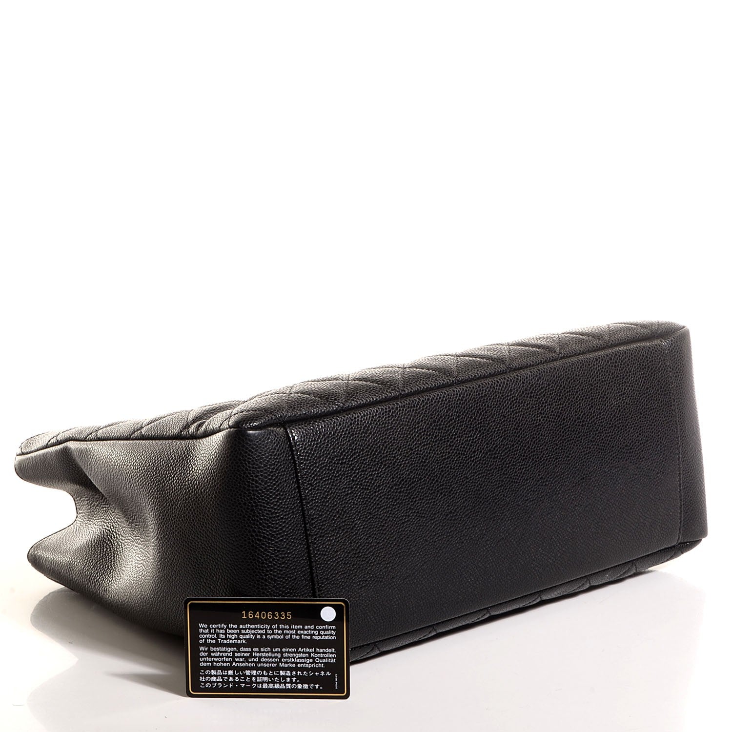 Chanel Caviar Grand Shopping Tote GST Black 6 of 8