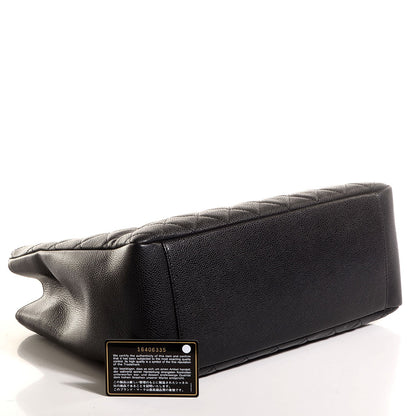 Chanel Caviar Grand Shopping Tote GST Black 6 of 8