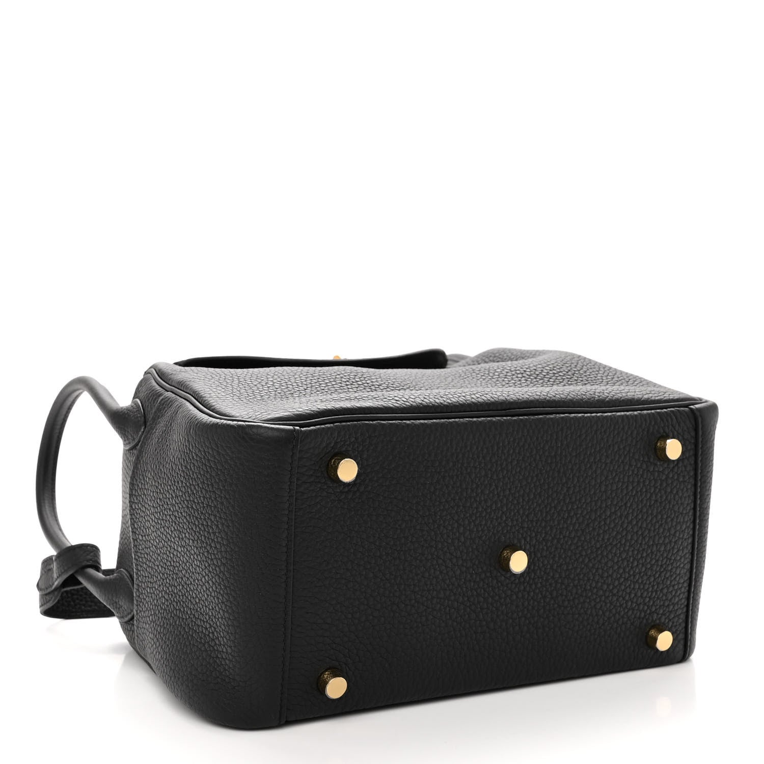 Hermes Taurillon Clemence Lindy 26 Black 4 of 11
