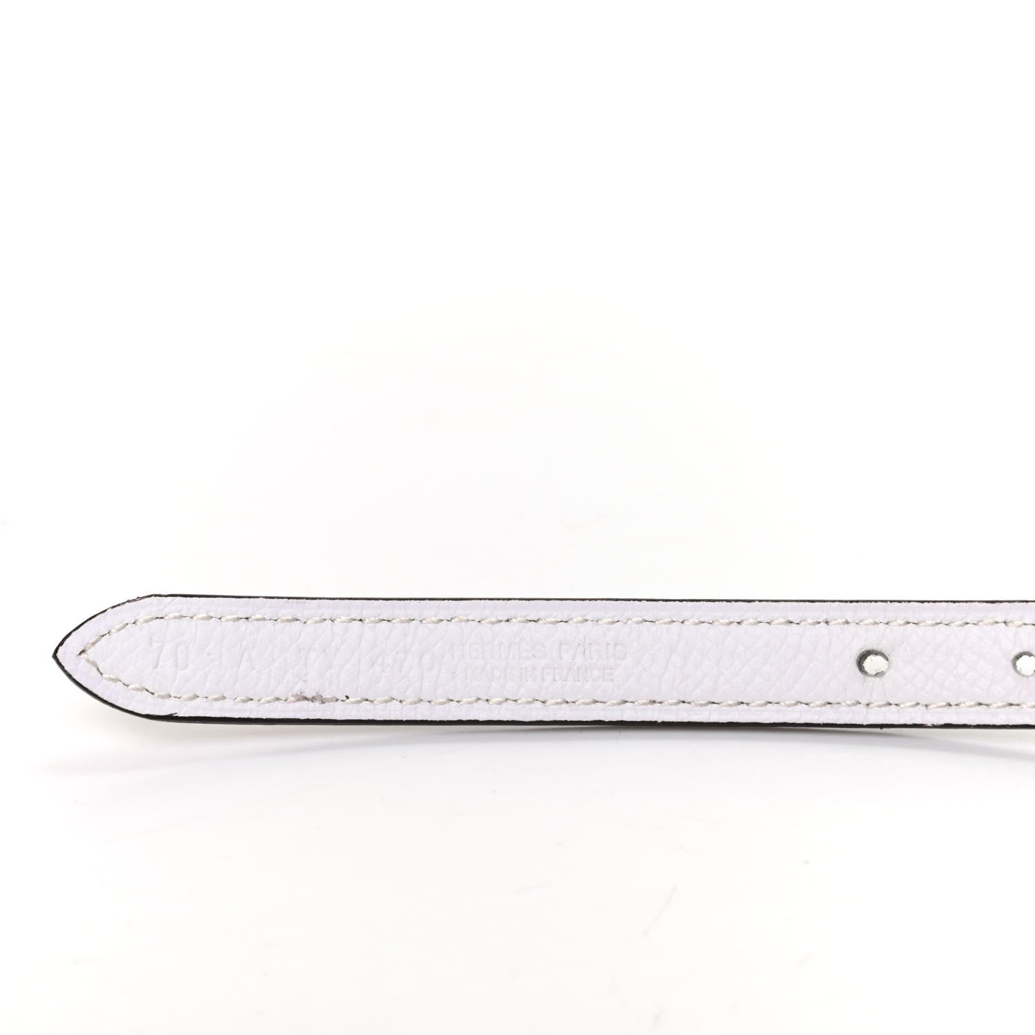 Hermes Swift Epsom 13mm Roulis Belt 70 Etoupe White 3 of 4